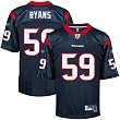 DeMeco Ryans Houston Texans Navy NFL Premier Jersey