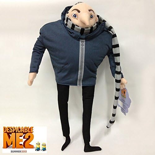 Despicable Me 2 Plush Felonious Gru Papa Soft Toy Stuffed Animal Doll Teddy 15"