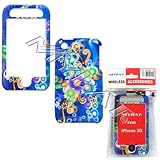 PCMICROSTORE Brand APPLE IPHONE 3G Harmony Design Snap-On Case Cover with Screen Protector (Apple 3G iPhone NOT Included)