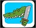 Mauspad mit der Grafik: Outback, Machete, Reptilien, Australien, Krokodil bei amazon kaufen