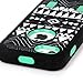 iPhone 5C Case, E LV iPhone 5C case - heavy Duty Rugged Dual Layer Hybrid Armor Defender Case Cover for iPhone 5C with 1 Screen Protector, 1 Black Stylus and 1 Microfiber Sticker Digital Cleaner (Apple Iphone 5c) - Tribal Green