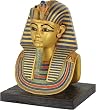 Mask of King Tutankhamun Statue, 6.5"H