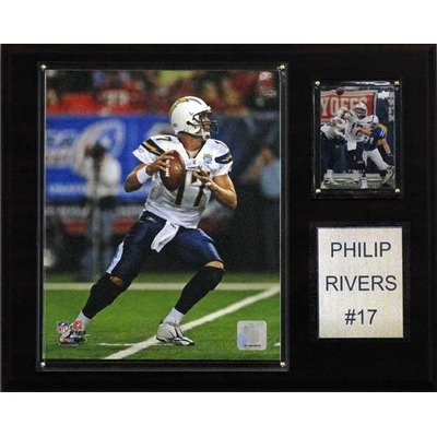 NFL San Diego Chargers Philip Rivers Player Plaque