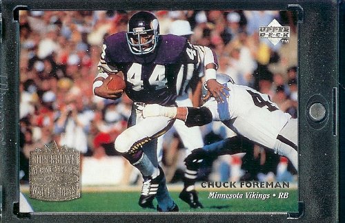 1997 Upper Deck Legends # 193 Chuck Foreman Minnesota Vikings Football Card - Mint !!