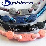 Phiten Sport Titanium Necklaces - Navy - 18