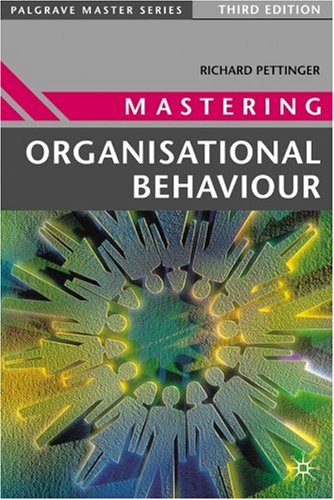 City Travel Guides Discounted  Books : Mastering Organisational Behaviour (Macmillan Master Series (Business))