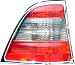 ML-Class 1996-04 chrome tail lamp rims rings surrounds cover