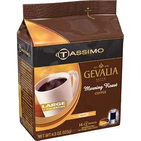 Gevalia Morning Roast T-Disc for Braun Tassimo Coffee Maker by Gevalia