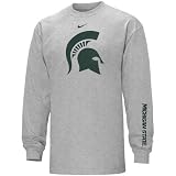 Nike Michigan State Spartans Ash College Classic Long Sleeve T-shirt