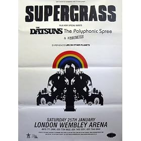 Supergrass - G�anteposter Wembley Arena
