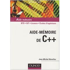 Aide-M�moire de C++