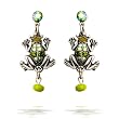 La Contessa Jewelry - Frog Prince Earrings #8620 NE LCE