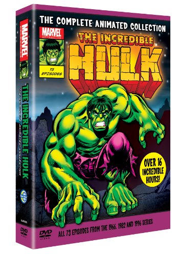  The Incredible Hulk Entire Animated Seires Collection! 1966/1982/1996 All 47 spanning 3 different animated series!
