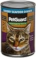Pet Guard Savory Seafood Dinner, Food for Cats, 13.2-Ounce Cans (Pack of 12)