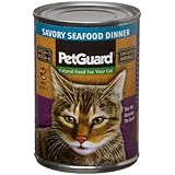 Pet Guard Savory Seafood Dinner, Food for Cats, 13.2-Ounce Cans (Pack of 12)