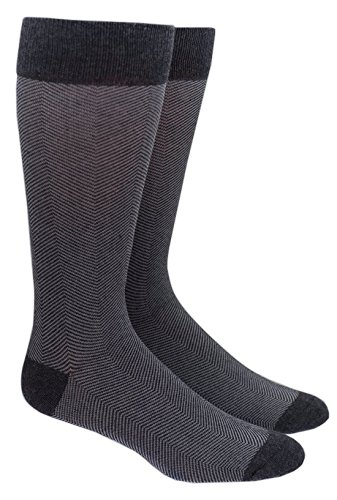 Herringbone Men's Cotton Blend Dress Socks