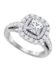 2.00CTW-DIA 1.00CTW-CPR BRIDAL RING