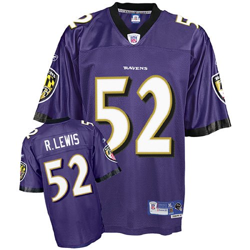 Reebok Baltimore Ravens Ray Lewis Premier Jersey Extra Large