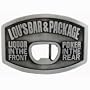 Lou's Bar and Package Belt Buckle