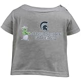 Champion Michigan State Spartans Ash Infant Oscar the Grouch Crayon T-shirt