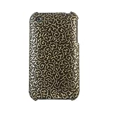 CASETRONICS Black & Gold Pattern Hard Shell Case for Apple iPhone 3G / 3GS