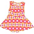 Toddler 2-piece Babydoll Swimwear Orange/Melon/Flowers
