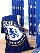 Chelsea FC Curtains 'Crest' Design 72" drop
