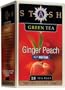 Stash Stash Premium Ginger Peach, 18 Tea Bags (Pack of 6), 18-Count Tea Bags (Pack of 6)