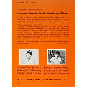 A Step-By-Step Learning Guide for Older Retarded Children (Step-By-Step Learning Guide Series; 2)