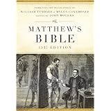The Matthew's Bible: Black, Genuine Leather, a Facsimile of the 1537 Edition (Hendrickson Bibles)