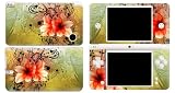 Bundle Monster Vinyl Skin Sticker For Nintendo DSi XL (LL) Handheld Game Console - Cover Protector Art Decal - Hibiscus