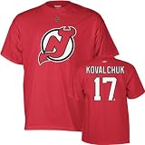 Reebok New Jersey Devils Ilya Kovalchuk Player Name & Number T-Shirt Large
