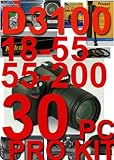 Nikon D3100 30 Piece Pro kit with 5 Years Extended warranty Plan , Nikon AF ....