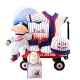 Baby Boy Gift: All American Baseball Themed Wagon