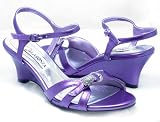 Purple Jeweled Buckled Strappy Wedge Sandals S2517 51v%2Br4Pi9uL. SL160 Purple Jeweled Buckled Strappy Wedge Sandals S2517