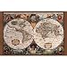 17th Century World Map (Antique) Art Poster Print - 24x36 Poster Print, 36x24 Poster Print, 36x24