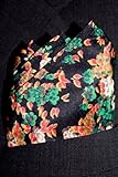 Maple Floral Silk Pocket Square Maple Floral Silk Pocket Square
