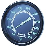 Grill / Smoker Glow in the Dark Thermometer, T702BBQ