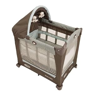 GracoTravel Lite Crib With Stages, Notting Hill