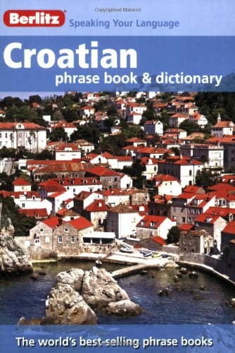 berlitz croatian phrase book  dictionary