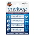 SANYO eneloop AAReadytoUse Mignon NI-MH Akku HR-3UTGB-4BP (1900 mAh, 4er Pack)