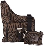 Baggallini Luggage Uptown Printed Bag, Zebra, One Size