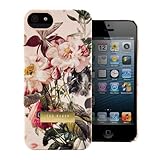 Ted Baker London iPhone 5 Case iPhone 5S Snap On Hard Shell Back Cover for iPhone 5S / 5 with Floral Flowery Print - One Year Warranty - Susu