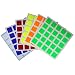 Cubicle 5x5 Half Bright Sticker Set 63mm - Yuxin RS.343.00