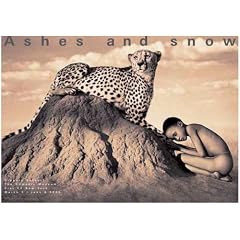Ashes and Snow New York Child With Cheetah Poster