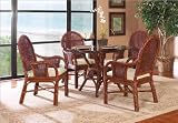 Indoor Furnitures item: Boca Rattan 106013--UM Baytwist Round Dining Table