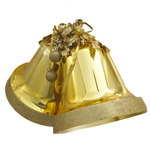 Kurt Adler Shatterproof Double Bell Ornament