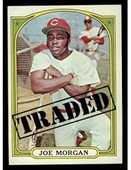 1972 Topps Joe Morgan Reds (Baseball Card) # 752 Deans Cards 6 - EX/MT