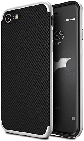 iPhone 7 Case,MeieaS Bumper Style Premium Case Slim Fit Dual Layer Protective Cover for iPhone7 4.7inch (Silver)