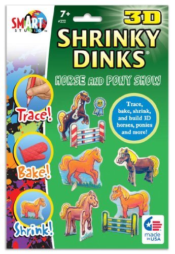 3-D Shrinky Dinks Horse and Pony